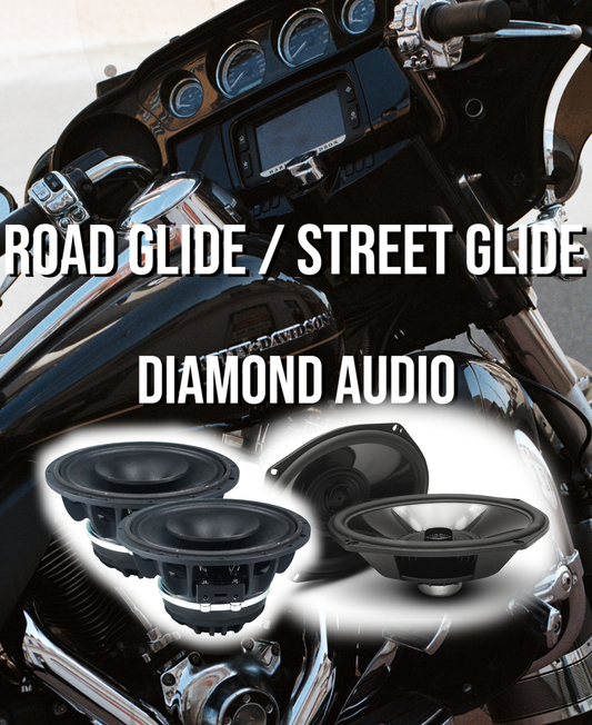 .Road Glide / Street Glide Audio Package (DIAMOND AUDIO).